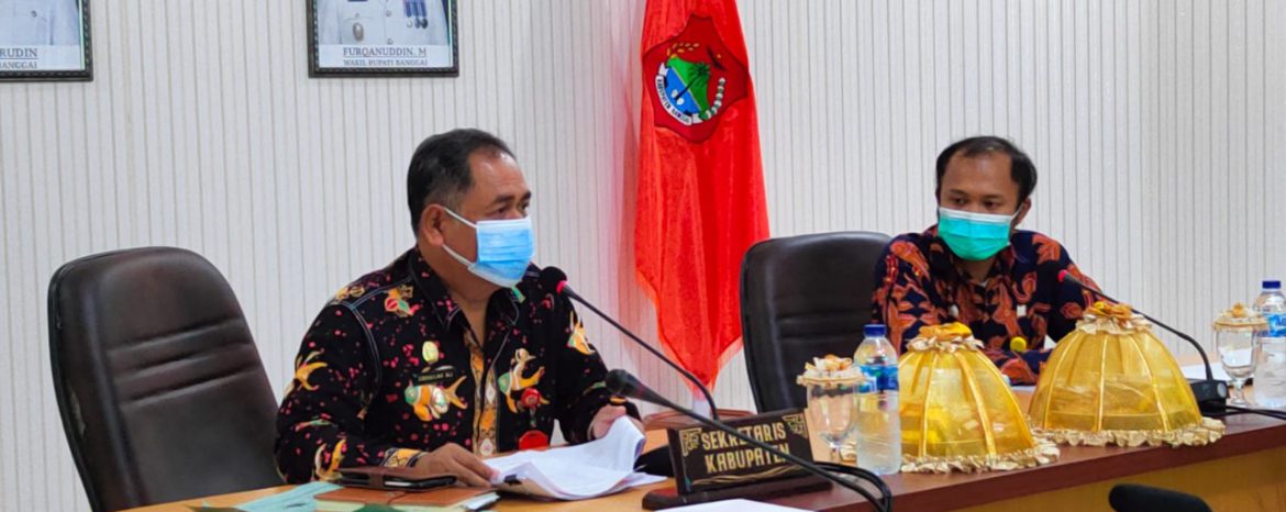 Mewakili Bupati Banggai, Sekretaris Daerah Hadiri Rapat Sidang Panitia Pertimbangan Landreform