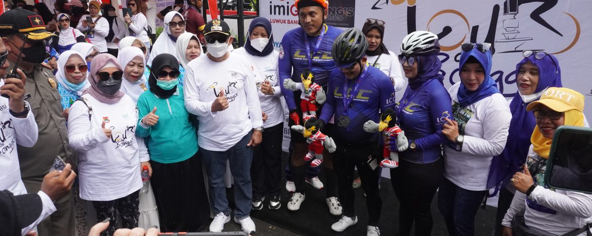 Tour de Banggai Sukses, Bupati Amirudin: Tahun Depan Tour Banggai Palu, Hadiah 1 Unit Mobil Dari Ahmad Ali