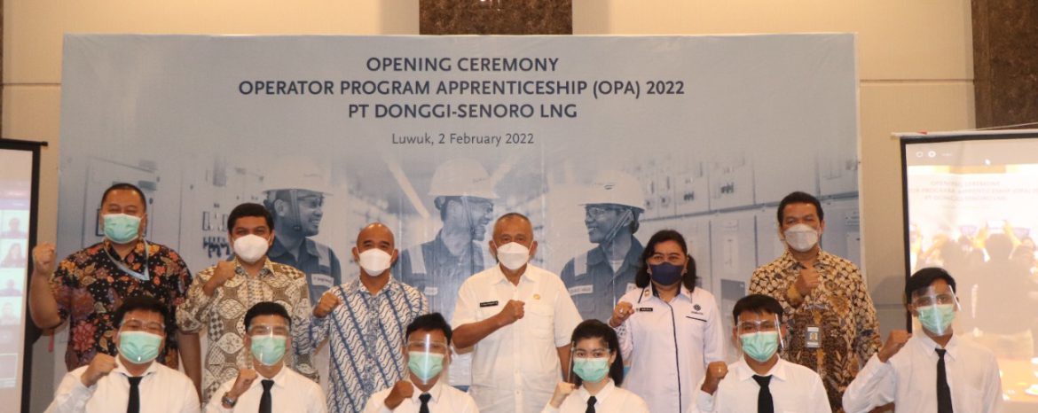 Wakil Bupati Banggai Buka Kegiatan Operator Program Apprenticeship (OPA) Tahun 2022 DSLNG