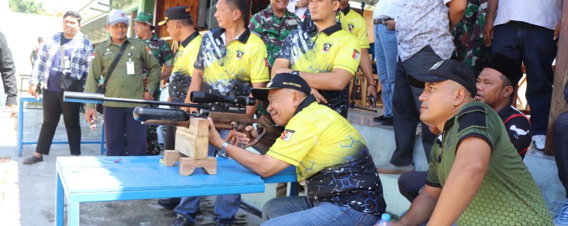 Sambut HUT TNI Ke 77 dan HUT MSC ke 7, Wakil Bupati Banggai Buka Kegiatan Event Banggai Shooting Champion