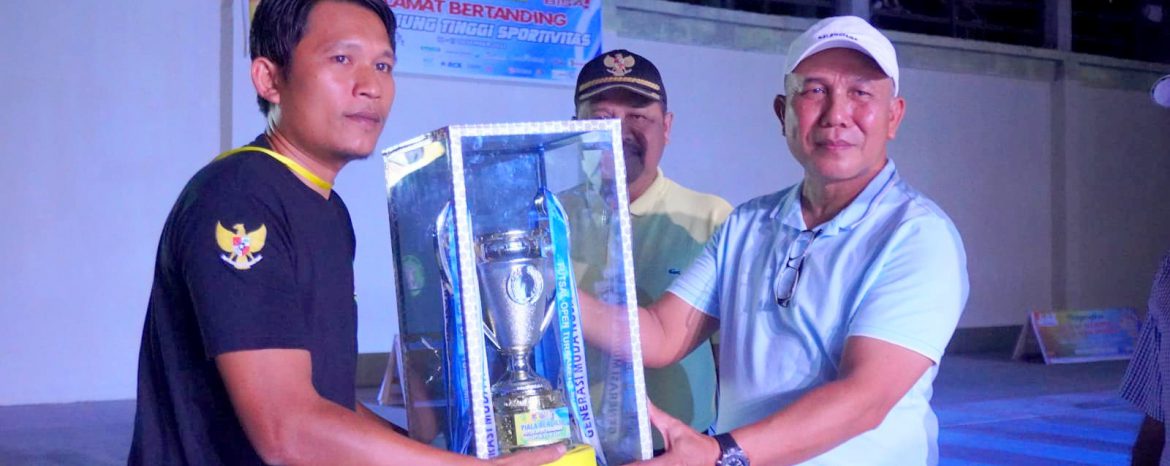 Mewakili Bupati Banggai, Kadispora Buka Futsal Open Turnamen Bupati Cup 2023