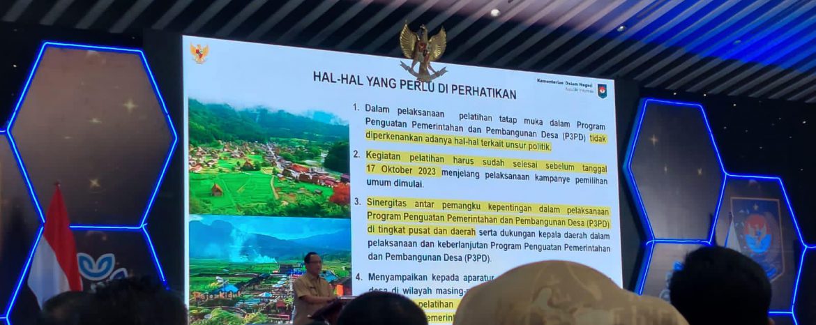 Bupati Amirudin Hadiri RAKORNAS Kick Off P3PD di Jakarta