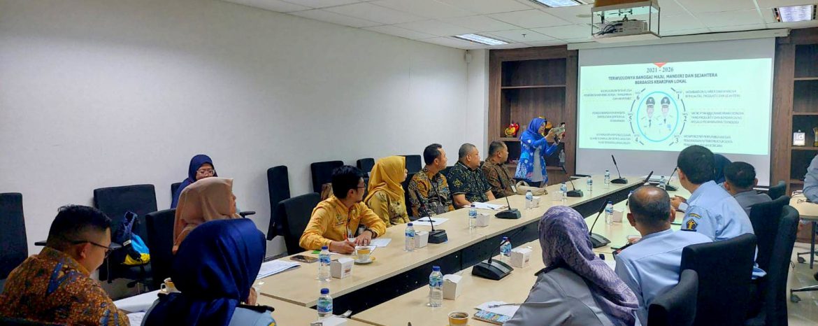 Guna Meningkatkan Layanan Administrasi Hukum Umum (AHU) Untuk Masyarakat Kabupaten Banggai, Bupati Amirudin Berikan Pemaparan pada Kementerian Hukum dan HAM RI di Jakarta