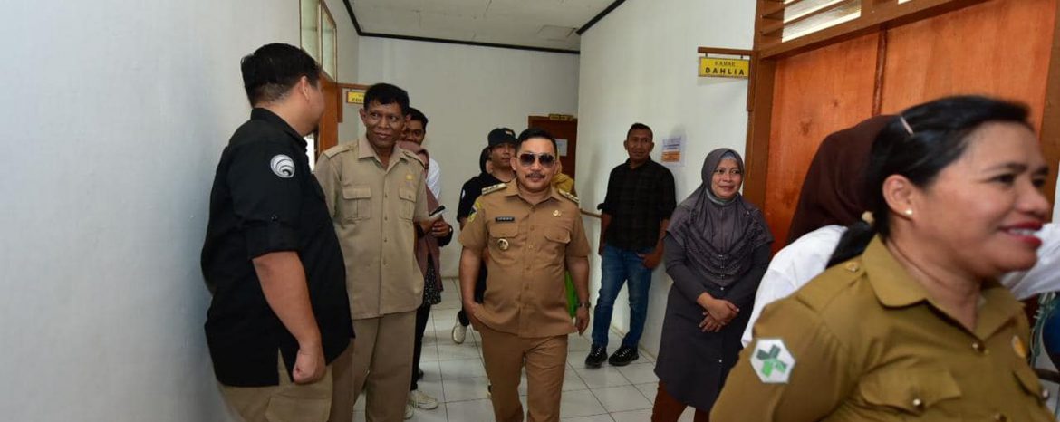 Bupati Amirudin Lakukan Sidak Dalam Rangka Meninjau Pelayanan Kesehatan & Kinerja Pegawai di Puskesmas Bunta