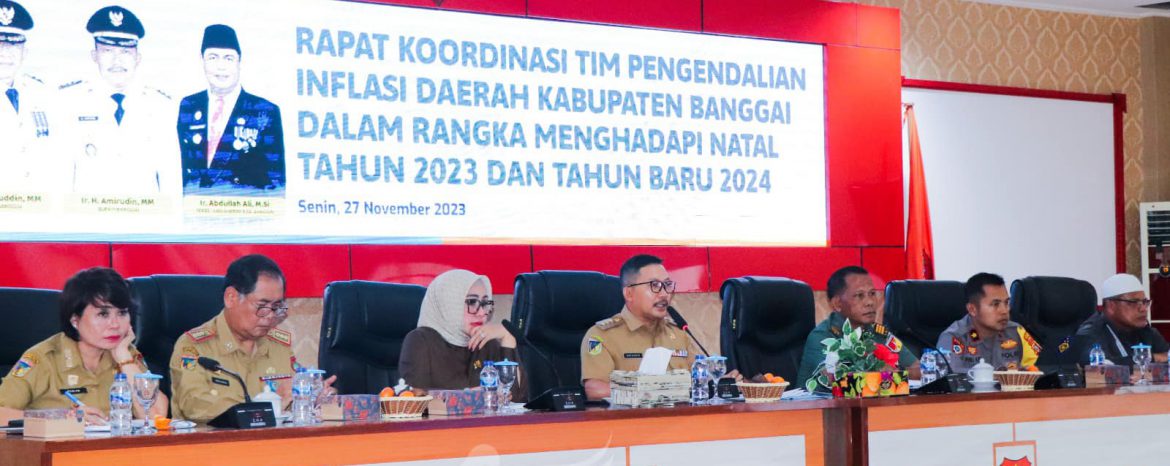 Upaya Pengendalian Inflasi NATARU, TPID Laksanakan Rapat Koordinasi.