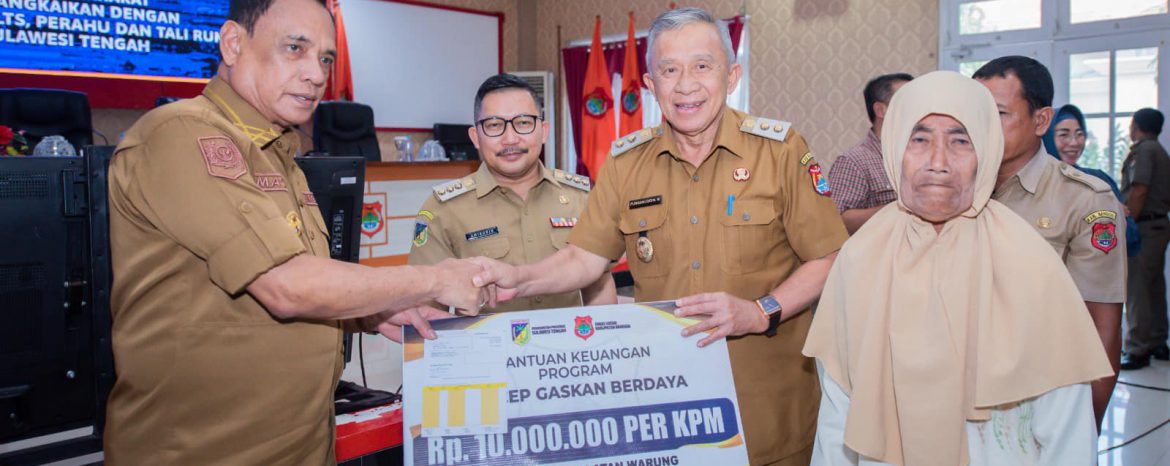 Wagub Ma’mun Amir Serahkan Bantuan Sekaligus Launching Program GERCEP GASKAN BERDAYA