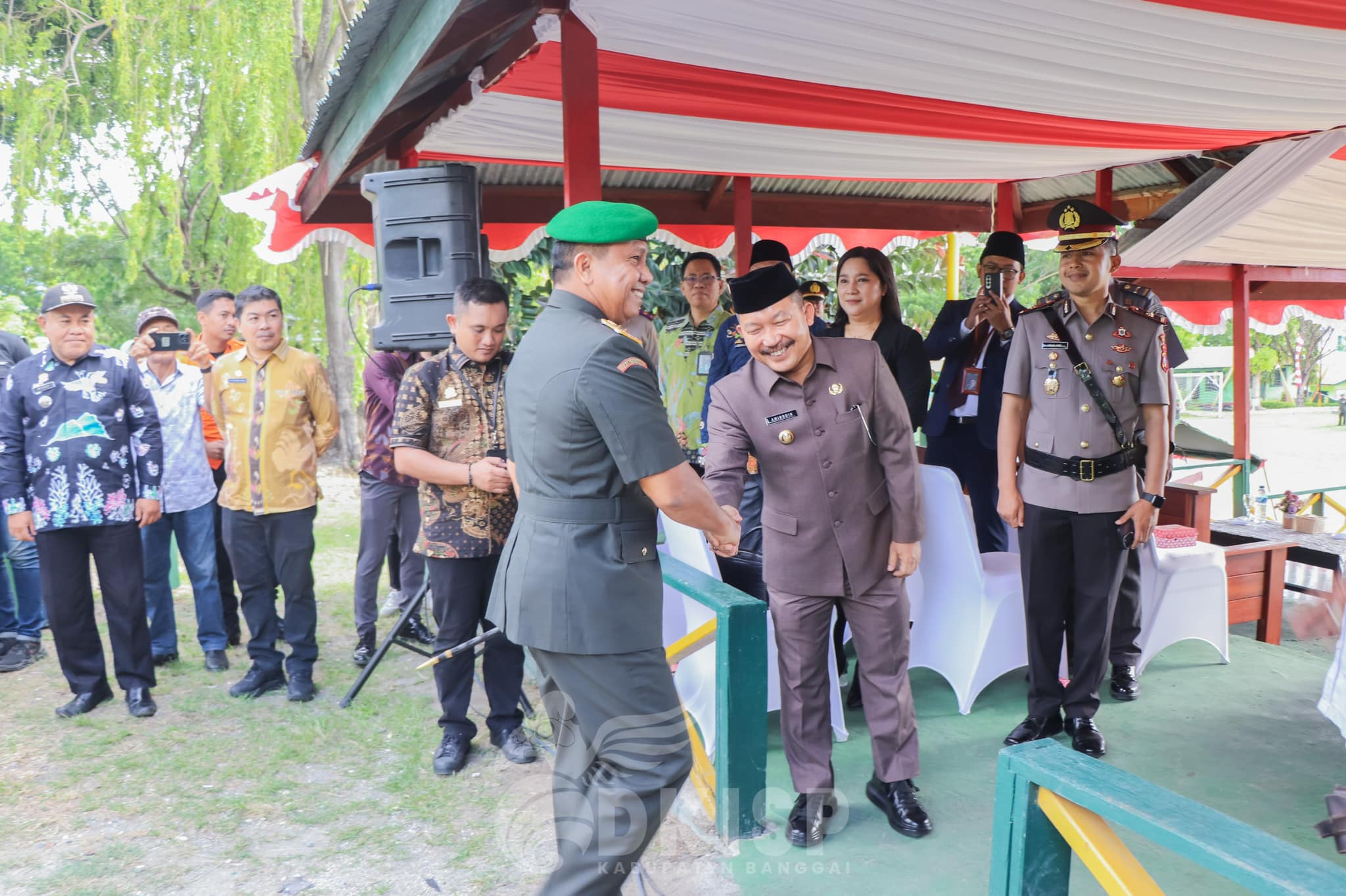 Bupati Banggai Hadiri Upacara Peringatan Hari Juang TNI AD Ke-78.