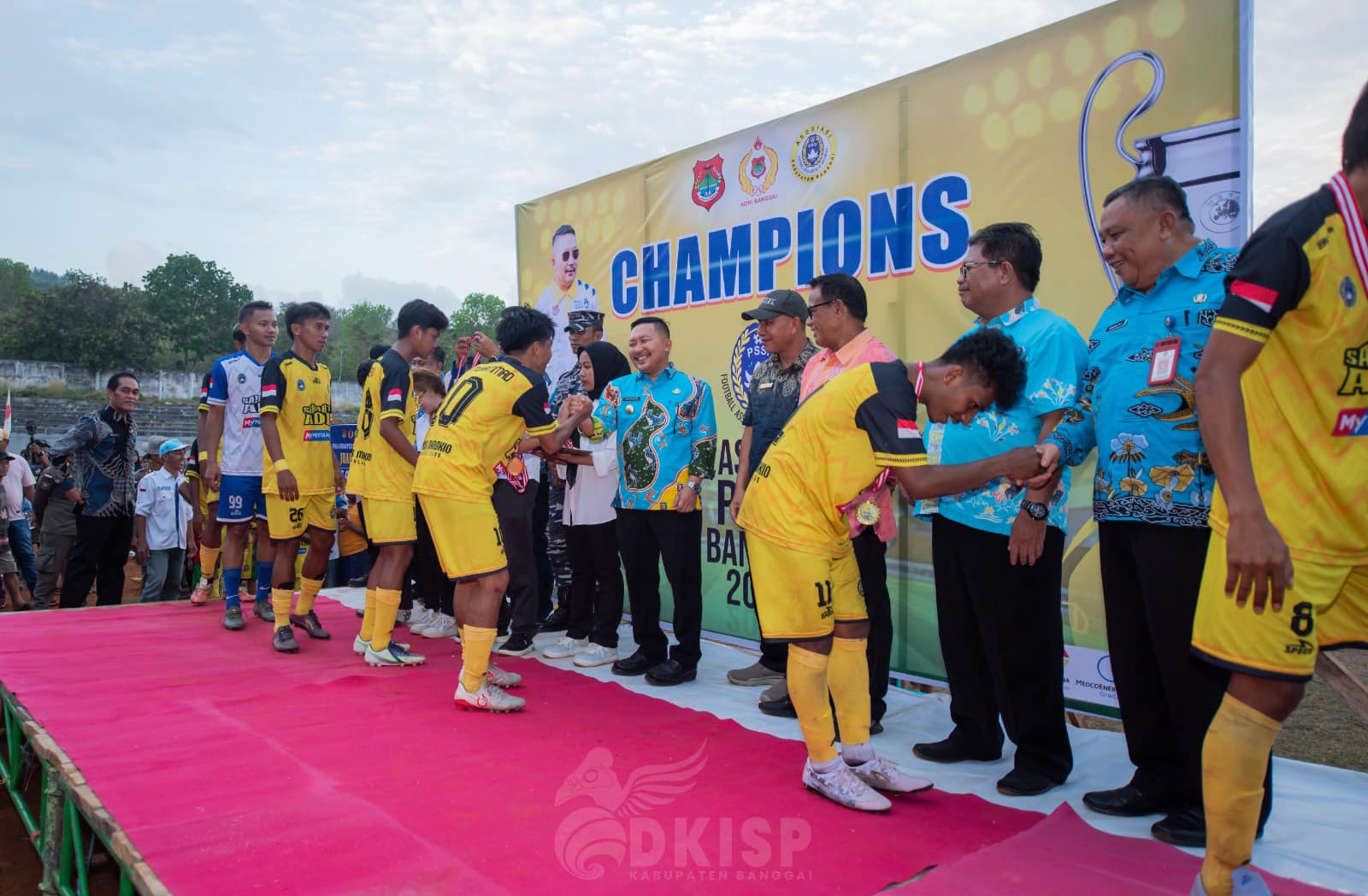 Inpres Mangkio FC Luwuk Kota Raih Piala ASKAB Pertama