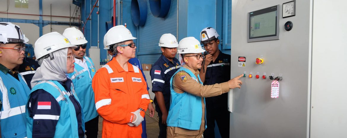 Bupati Amirudin Hadiri Peresmian First Gas-In dan First Firing Pembangkit Listrik Tenaga Mesin Gas (PLTMG) Luwuk 40MW