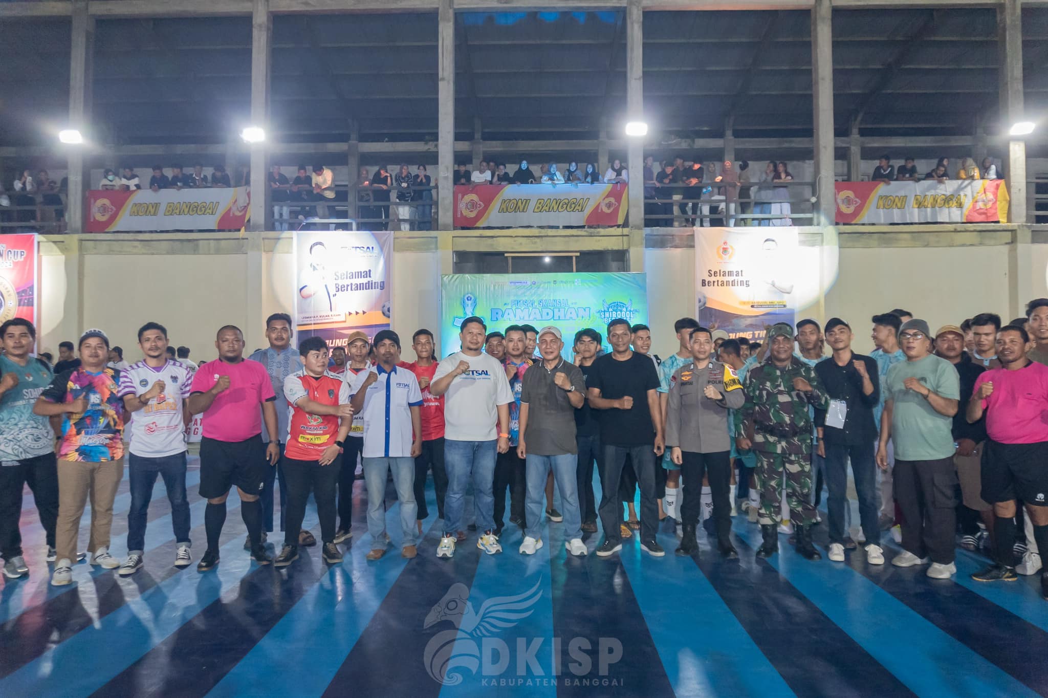 Kadispora Bersama Ketua AFKAB Banggai Buka Turnamen Futsal “Skansal Ramadhan Cup II Tahun 2024”